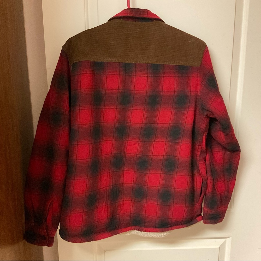 Field & Stream Sherpa Lined Flannel Overshirt - image 6